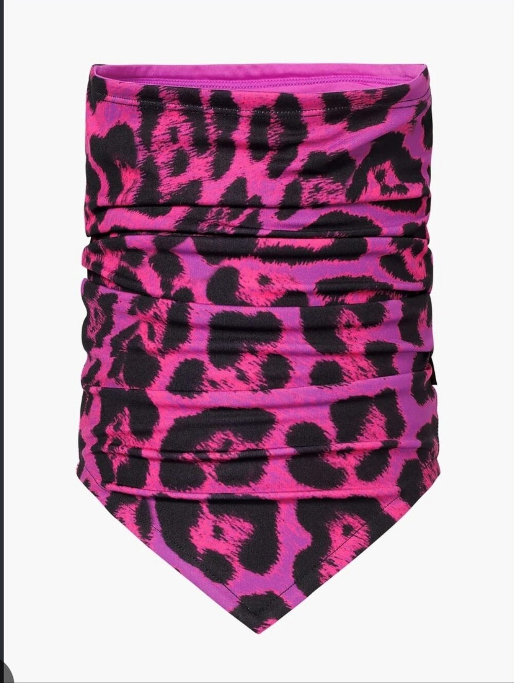 Goldbergh Ocelot Neckwarmer Gaiter Jaguar Carnivale Leopard Viola Purple Gaiter
